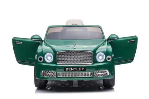 AUTO NA AKUMULATOR BENTLEY MULSANNE ZIELONY LAKIEROWANY