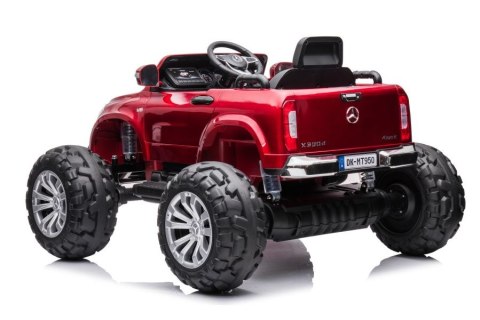 AUTO NA AKUMULATOR MERCEDES DK-MT950 4X4 CZERWONY LAKIEROWANY