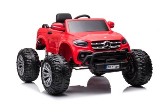 AUTO NA AKUMULATOR MERCEDES DK-MT950 4X4 CZERWONY