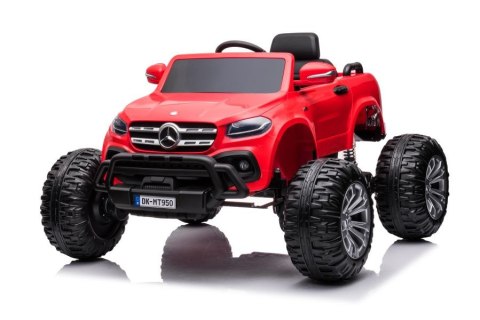 AUTO NA AKUMULATOR MERCEDES DK-MT950 4X4 CZERWONY