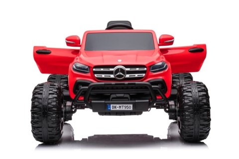 AUTO NA AKUMULATOR MERCEDES DK-MT950 4X4 CZERWONY