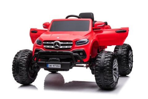 AUTO NA AKUMULATOR MERCEDES DK-MT950 4X4 CZERWONY