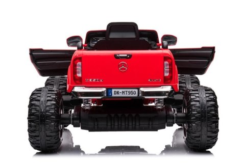 AUTO NA AKUMULATOR MERCEDES DK-MT950 4X4 CZERWONY