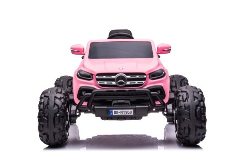 AUTO NA AKUMULATOR MERCEDES DK-MT950 4X4 JASNY RÓŻ