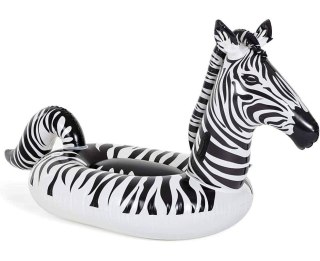 DMUCHANY MATERAC ZEBRA LED 254 X 142 CM BESTWAY 41406