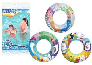 POMPOWANE KOŁO DO PŁYWANIA DLA DZIECI 51 CM BESTWAY 36113