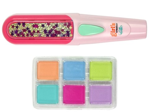 ZESTAW DO FARBOWANIA WŁOSÓW PROSTOWNICA PASEMKA 6 KOLORÓW