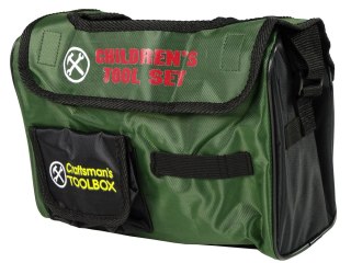 ZESTAW MAJSTERKOWICZA W TORBIE WIERTARKA MŁOTEK PIŁA KLUCZ FRANCUSKI