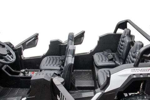 AUTO NA AKUMULATOR BUGGY A033 4X4 24V BIAŁY