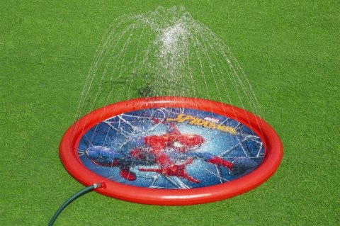DMUCHANY BRODZIK MATA Z FONTANNĄ SPIDER-MAN 165 CM BESTWAY 98792
