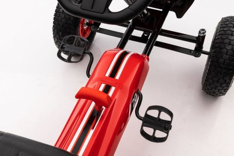 GOKART NA PEDAŁY G208 CZERWONY