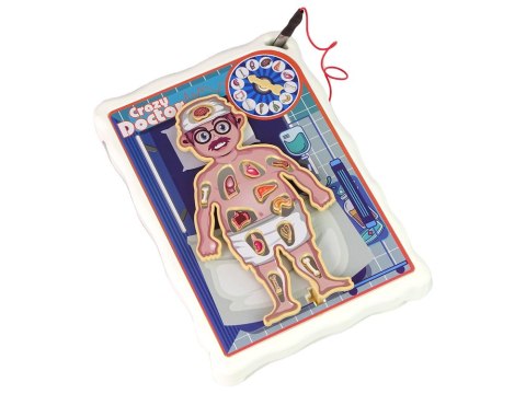 GRA ZRĘCZNOŚCIOWA SZALONY DOKTOR OPERACJA PLANSZA