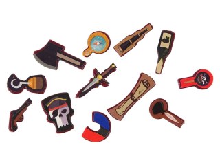 GRA ZRĘCZNOŚCIOWA SZALONY PIRAT PLANSZA