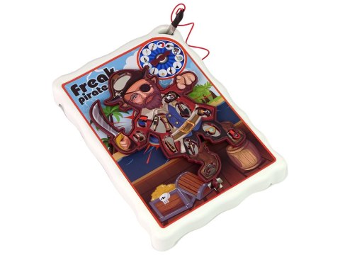 GRA ZRĘCZNOŚCIOWA SZALONY PIRAT PLANSZA