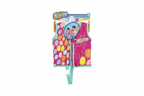 KAMIZELKA DO NAUKI PŁYWANIA RÓŻOWA 51 CM BESTWAY 32176