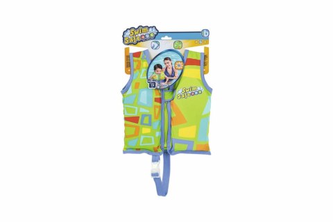 KAMIZELKA DO NAUKI PŁYWANIA ZIELONA 51 CM BESTWAY 32176