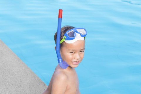 MASKA DO NURKOWANIA Z RURKĄ NIEBIESKI BESTWAY 24018