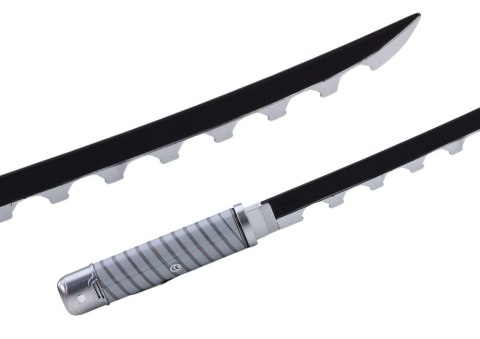 MIECZ SAMURAJSKI NICHIRIN NA BATERIE WYGODNA RĘKOJEŚĆ CZARNY DŹWIĘK