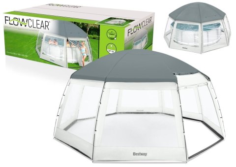 NAMIOT ALTANA DO BASENU 600 X 600 X 295 CM BESTWAY 58612