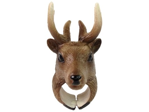 PIERŚCIEŃ NA RĘKĘ EDUKACYJNE ZWIERZĘTA JELEŃ