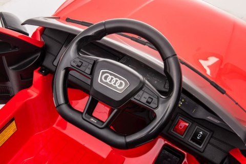 POJAZD NA AKUMULATOR AUDI RS6 BRD-2118 CZERWONY