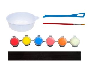 ZESTAW DIY DO MALOWANIA ŚWIECĄCE SOWY GIPS MAGNESY