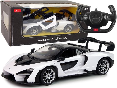 AUTO R/C MCLAREN SENNA RASTAR 1:14 BIAŁY NA PILOTA