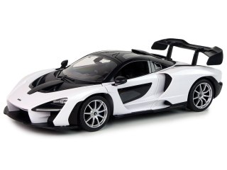 AUTO R/C MCLAREN SENNA RASTAR 1:14 BIAŁY NA PILOTA