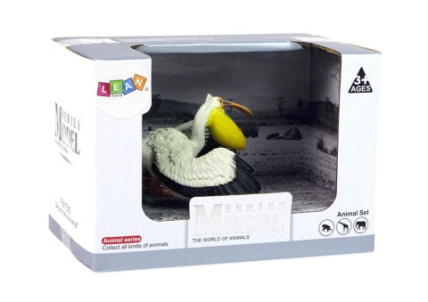 DUŻA FIGURKA KOLEKCJONERSKA PELIKAN PTAK ZWIERZĘTA ŚWIATA