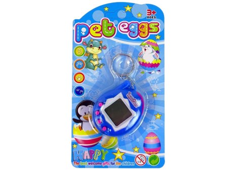 GRA ELEKTRONICZNE ZWIERZĄTKO TAMAGOTCHI NIEBIESKA