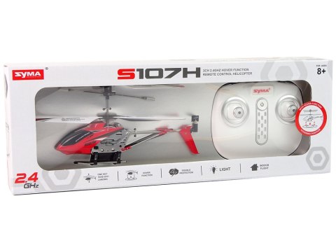 HELIKOPTER SYMA S107H ZDALNIE STEROWANY 2,4G CZERWONY