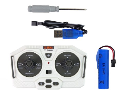 KOPARKA ZDALNIE STEROWANA KOŁA GĄSIENNICOWE 2.4 G PILOT