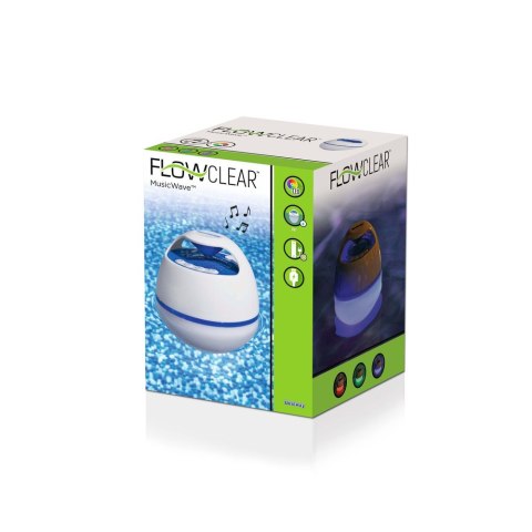 PŁYWAJĄCY GŁOŚNIK BLUETOOTH LED BESTWAY 58700