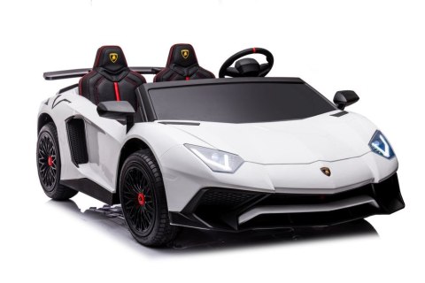 AUTO NA AKUMULATOR LAMBORGHINI XXL A8803 BIAŁE 24V