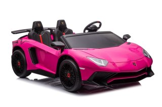AUTO NA AKUMULATOR LAMBORGHINI XXL A8803 RÓŻOWE 24V