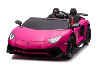 AUTO NA AKUMULATOR LAMBORGHINI XXL A8803 RÓŻOWE 24V