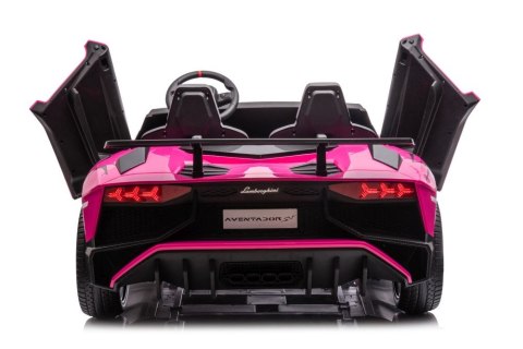 AUTO NA AKUMULATOR LAMBORGHINI XXL A8803 RÓŻOWE 24V
