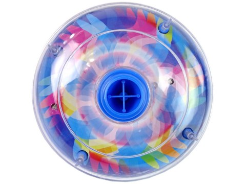 BĄCZEK DO KRĘCENIA ZABAWKA KOLORY DIODY LED MUZYKA