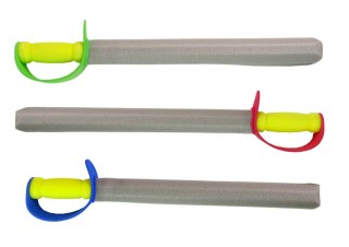 MIECZ RYCERZA Z PIANKI EVA REKWIZYT 3 KOLORY