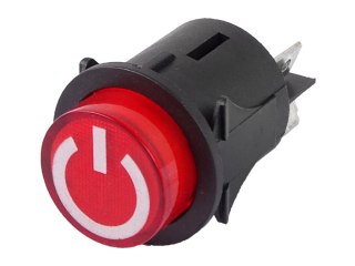 PRZYCISK WŁĄCZNIK ON/OFF DO AUTA NA AKUMULATOR 4 PIN