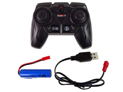 TRAKTOR ROLNICZY 1:24 ZDALNIE STEROWANY R/C PILOT FARMA BIAŁO CZERWONY