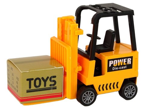 WÓZEK WIDŁOWY NAPĘD FRYKCYJNY POMARAŃCZOWY