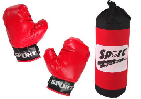 ZESTAW BOKSERSKI WOREK RĘKAWICE BOKSERSKIE BOXING SET