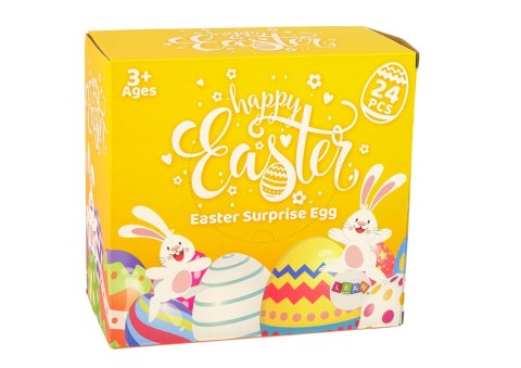 ZESTAW ZABAWEK WIELKANOCNYCH FIDGET TOYS ANTYSTRESOWE 24 ELEMENTÓW