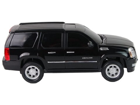 AUTO CADILLAC ESCALADE R/C CZARNY ŚWIATŁA DŹWIĘK 1:16
