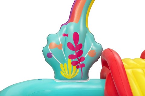 DMUCHANY PLAC ZABAW MAŁA SYRENKA 221 X 193 X 117 CM BESTWAY 91097