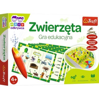 GRA EDUKACYJNA DLA DZIECI ZWIERZĘTA MAGICZNY OŁÓWEK TREFL 02111