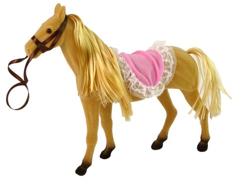 LALKA JEŹDZIEC Z BRĄZOWYM KUCYKIEM FIGURKI