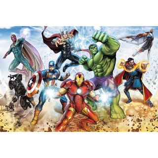 PUZZLE - 160 - MARVEL AVENGERS - GOTOWI BY RATOWAĆ ŚWIAT - TREFL 15368