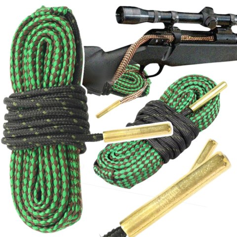 SZNUR WYCIOR DO CZYSZCZENIA BRONI Z ZINTEGROWANYMI SZCZOTKAMI